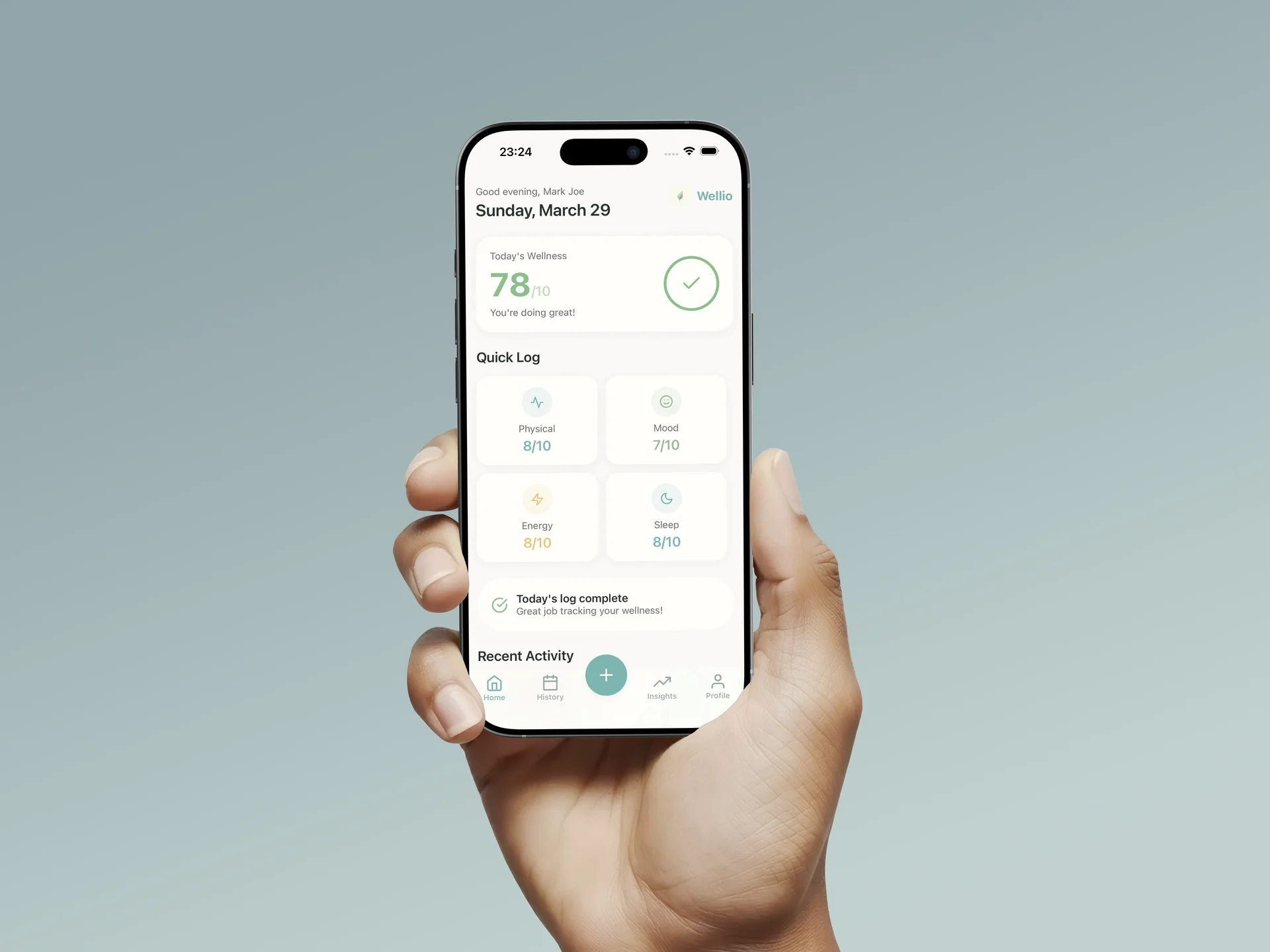 Wellio (Self-Improvment) project preview